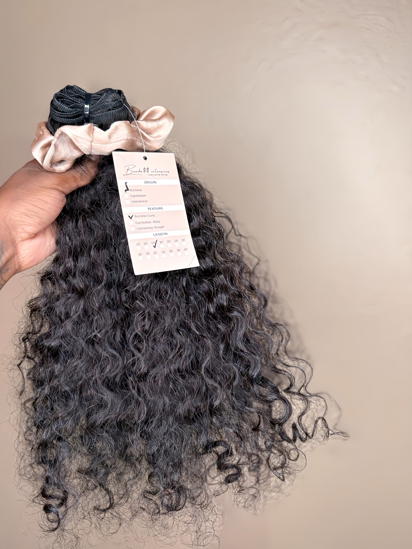 BURMESE CURLY RAW HAIR BUNDLES