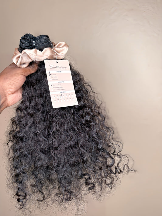 BURMESE CURLY RAW HAIR BUNDLES